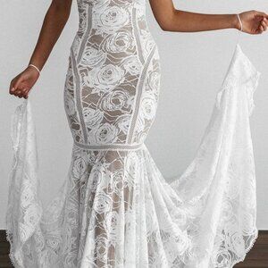 Grace Loves Lace Palm Wedding Gown